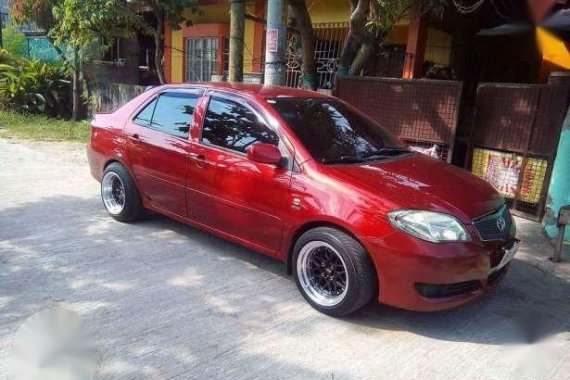 Toyota Vios Limited 2007 Red For Sale