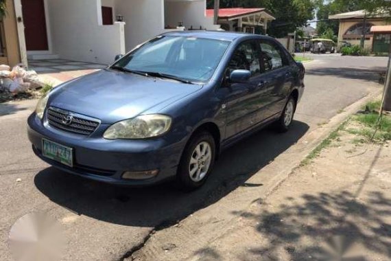 2005 Toyota Corolla Altis E AT Blue