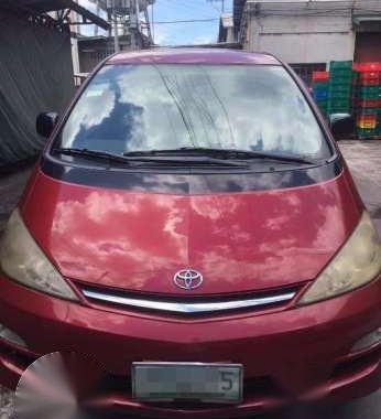 Toyota Previa 2005 AT 2.4 Red For Sale