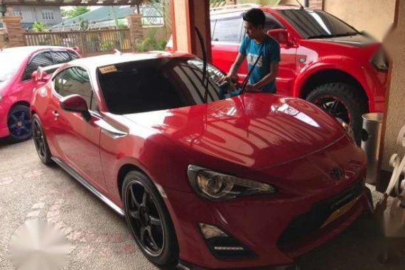 Toyota 86 2.0L AT 2015 Coupe Red