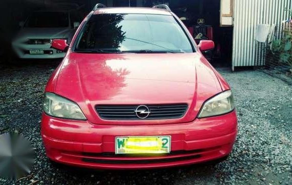 Opel Astra Wagon 2000 Red AT For Sale