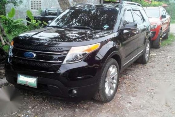 Ford Explorer 2012 Black AT For Sale
