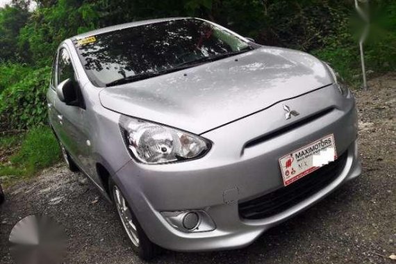 Hatchback Mitsubishi Mirage 2015 Automatic 12tkm Mileage