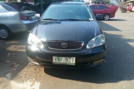 Toyota Corrola Altis E 2003 MT Black 