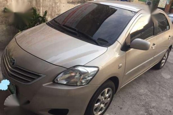 2011 Toyota Vios 1.3E AT Beige For Sale