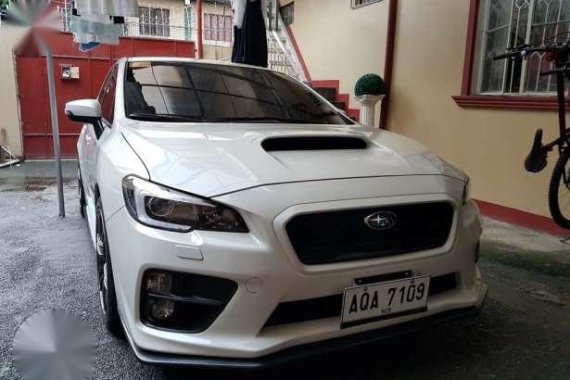 Subaru WRX 2015 CVT Pearlwhite 