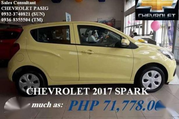 CHEVROLET SPARK 2017 Rainy Season Promo!