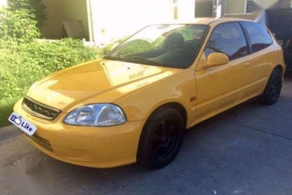 Honda Civic 1992 MT EG Yellow