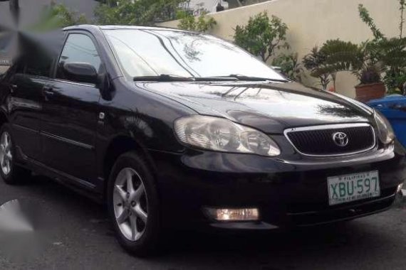 Toyota Altis G AT 2001 Black For Sale