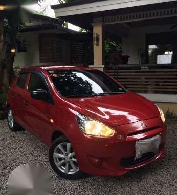 2013 Mitsubishi Mirage GLX AT Red 