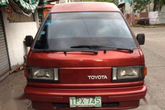 Toyota Lite Ace GXL 1994 Red MT