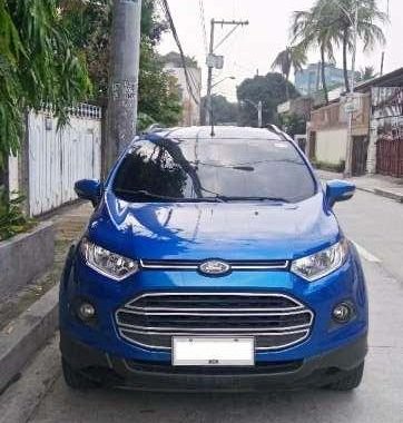 Ford Ecosport MT Blue 2014 For Sale