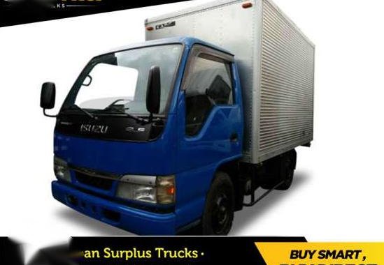 Isuzu Elf Aluminum Van MT Blue