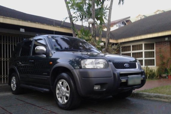 2002 Ford Escape Manual Gasoline well maintained for sale