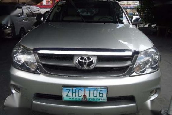 2007 Toyota Fortuner G AT Silver