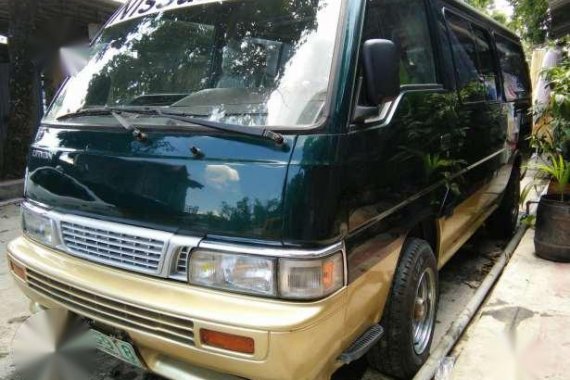 Nissan Urvan Escapade 2001 Green