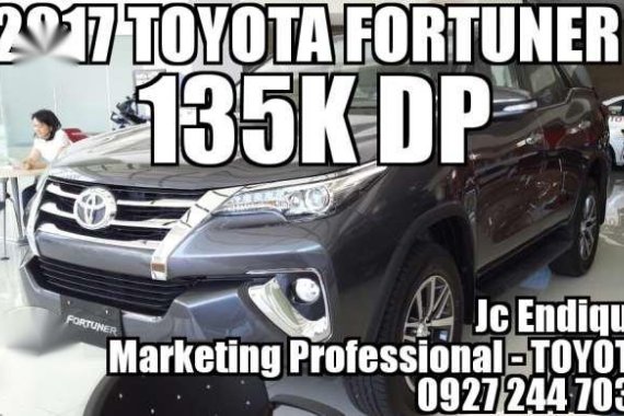 For sale 135K DP!!! Toyota Fortuner 2017