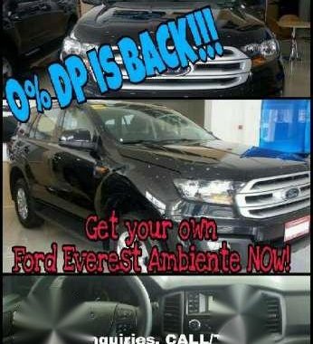 2017 Ford Everest Ambiente ZERO Dp Promo