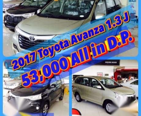 For sale Toyota Avanza 1.3 J MT 