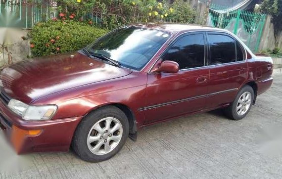 Toyota Corolla Gli 1995 Automatic Red