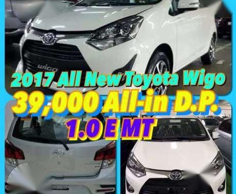 Toyota Wigo 1.0 E MT New Super low downpayment