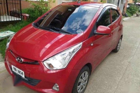 Hyundai Eon Gls 2015 Red For Sale