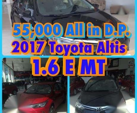 Toyota Corolla Altis 1.6 E MT 2017 