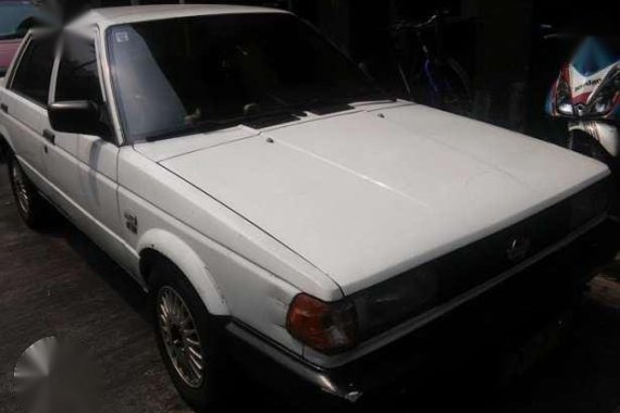 Nissan Sentra White 1990 Manual