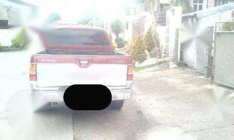 Mitsubishi Strada 2002 Red Manual 