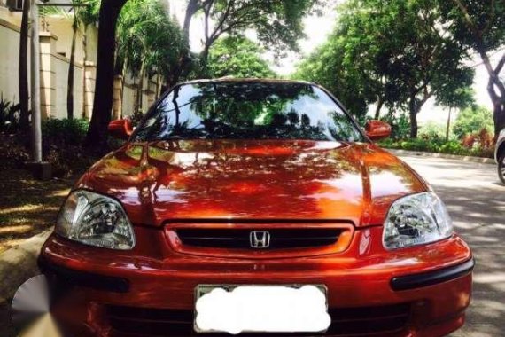 Honda Civic Lxi 1996MT Orange For Sale