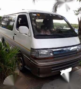 Toyota HiAce White AT1990 For Sale