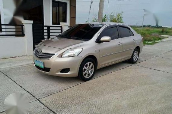 Toyota Vios 1.3E 2010 AT Beige For Sale