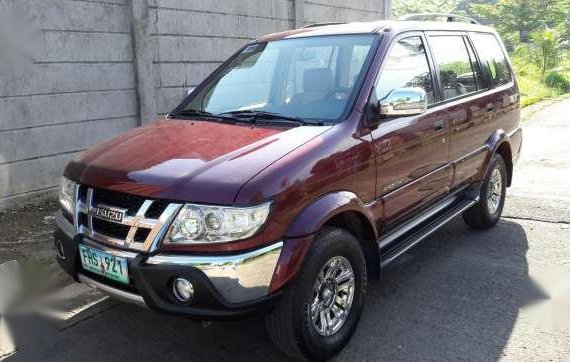 2012 Isuzu Sportivo Red Manual For Sale