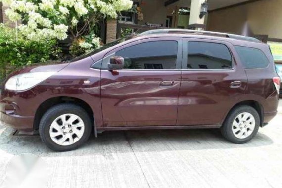 Chevrolet Spin 2015 AT Red For Sale