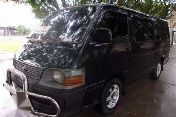2000 Toyota Hiace Commuter van diesel