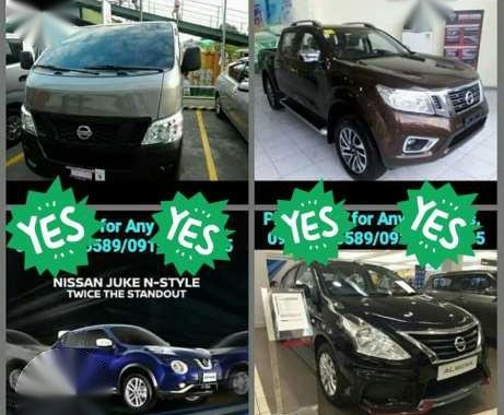 Nissan NV350 Best Offer and Low Down-payment 
