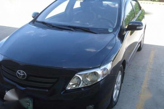 Toyota Corolla Altis G 2008 Black 