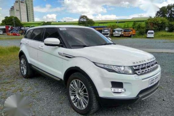 For sale 2012 Range Rover Evoque