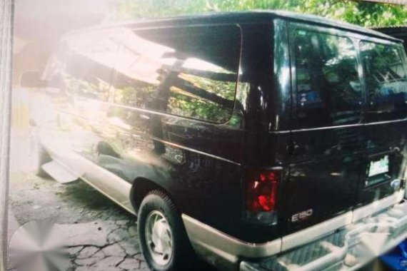 Ford E150 Chateau Black AT For Sale