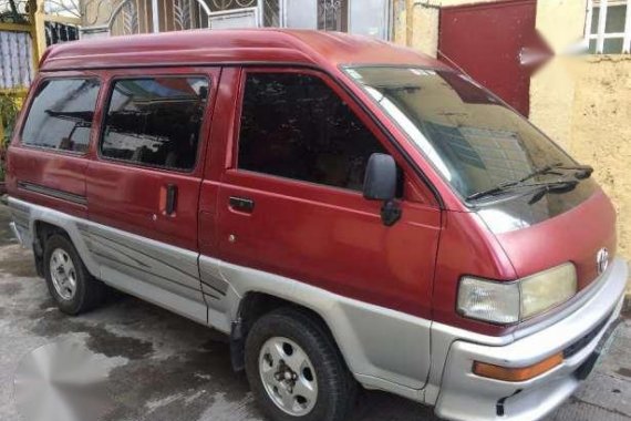 Toyota Lite Ace Van 1998 Red For Sale