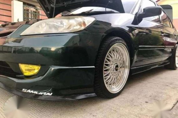 Honda Civic 2004 MT Green For Sale