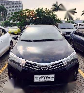 2016 Toyota Altis V top of the line black