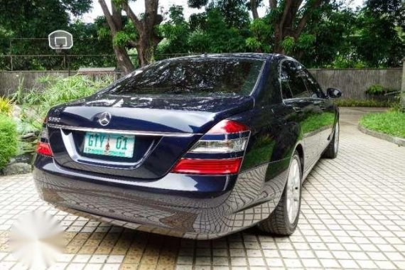 2007 Mercedes Benz S-class S350 Blue