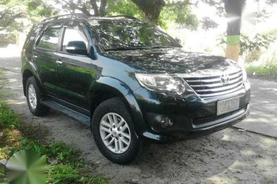 2012 Toyota fortuner g matic