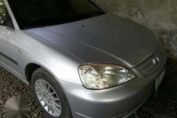 Honda Civic Vti AT 2002 Silver For Sale