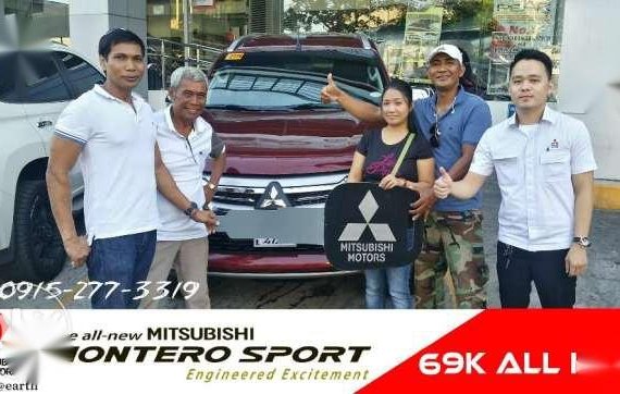 2017 Mitsubishi Montero Sport New 4x2 