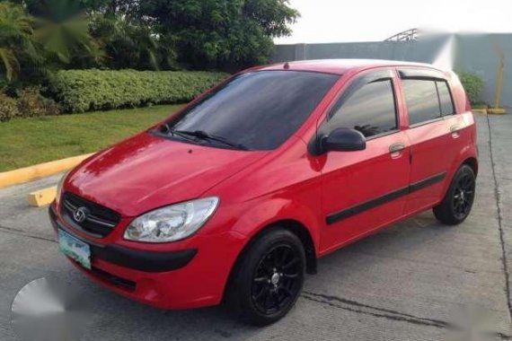 2010 Hyundai Getz MT Red For Sale