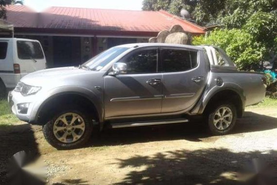 2013 Mitsubishi Strada GLS V Silver