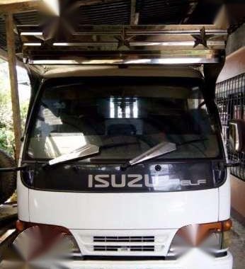 Isuzu Single Tire Elf White MT For Sale