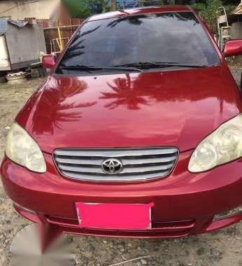 TOYOTA Corolla ALTIS 1.6 AT 2001 